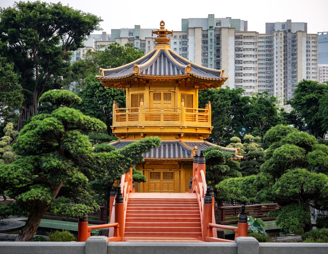 brown and grey pagoda in park