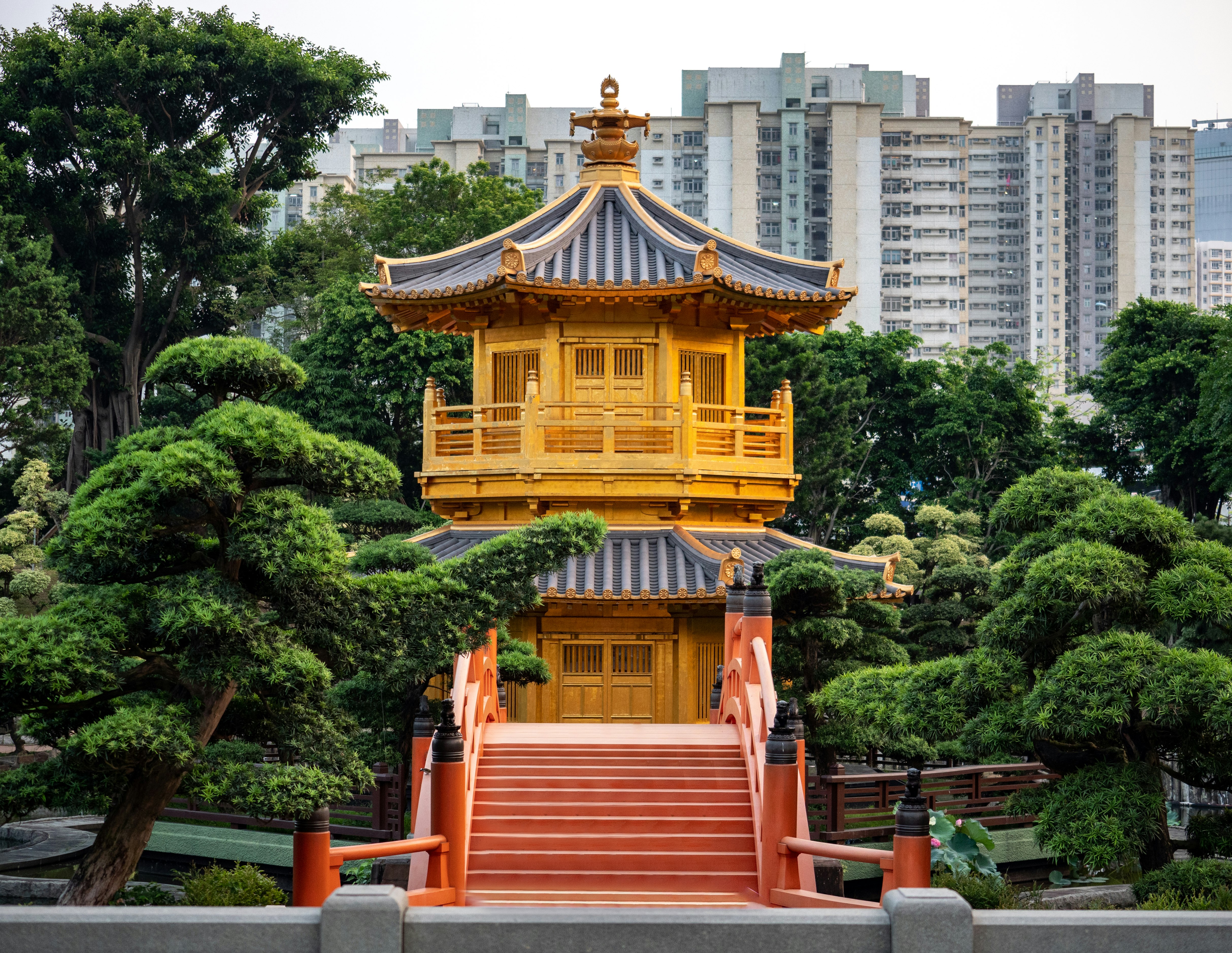 brown and grey pagoda in park