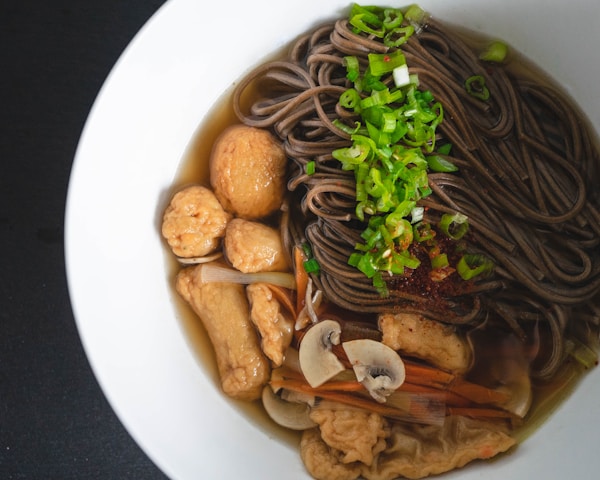 Noodles with vegetables