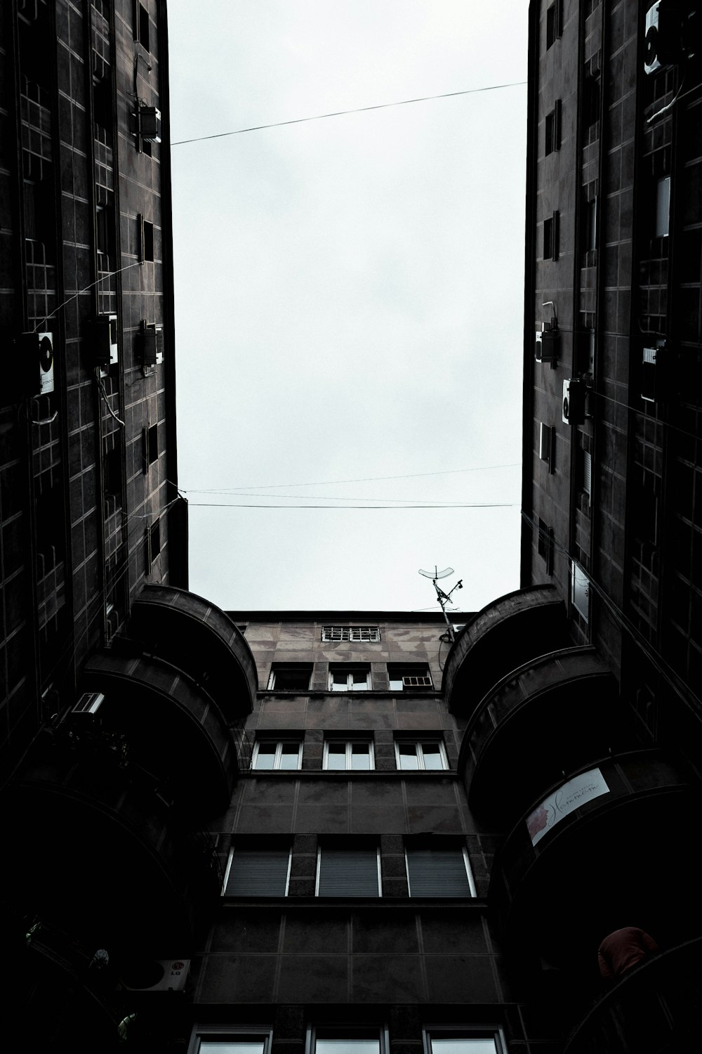 low angle photography of high rise building