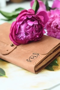 Gold Leather Wallet