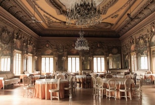 round white wooden table with chairs dining set