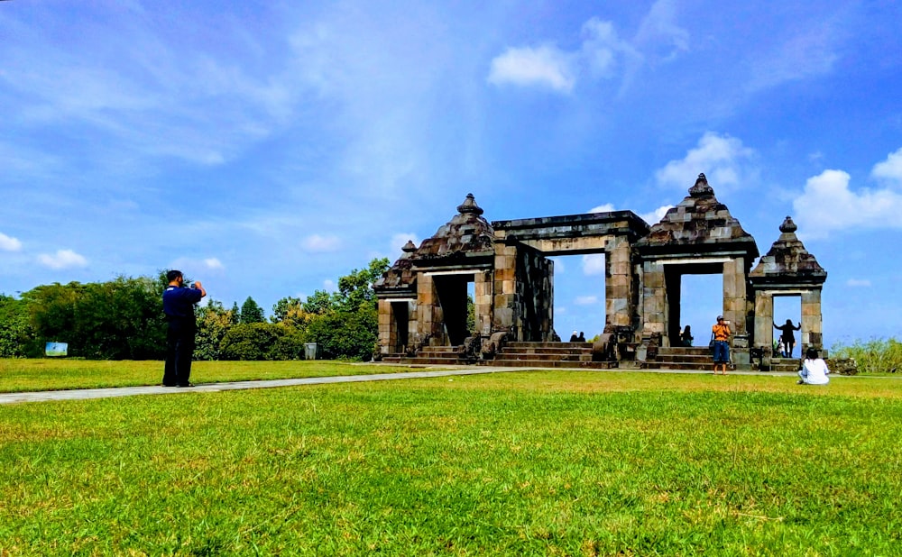 brown and black ruins during daytime