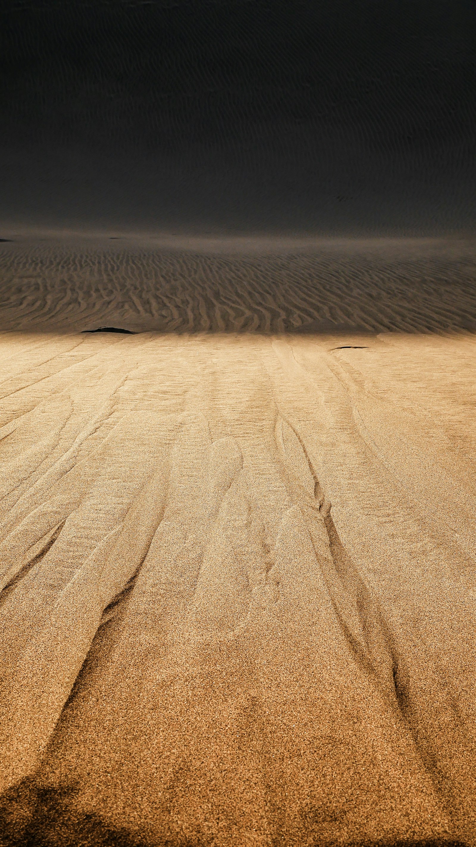 Panasonic DMC-G70 + LUMIX G VARIO 12-60/F3.5-5.6 sample photo. Sand dunes at night photography