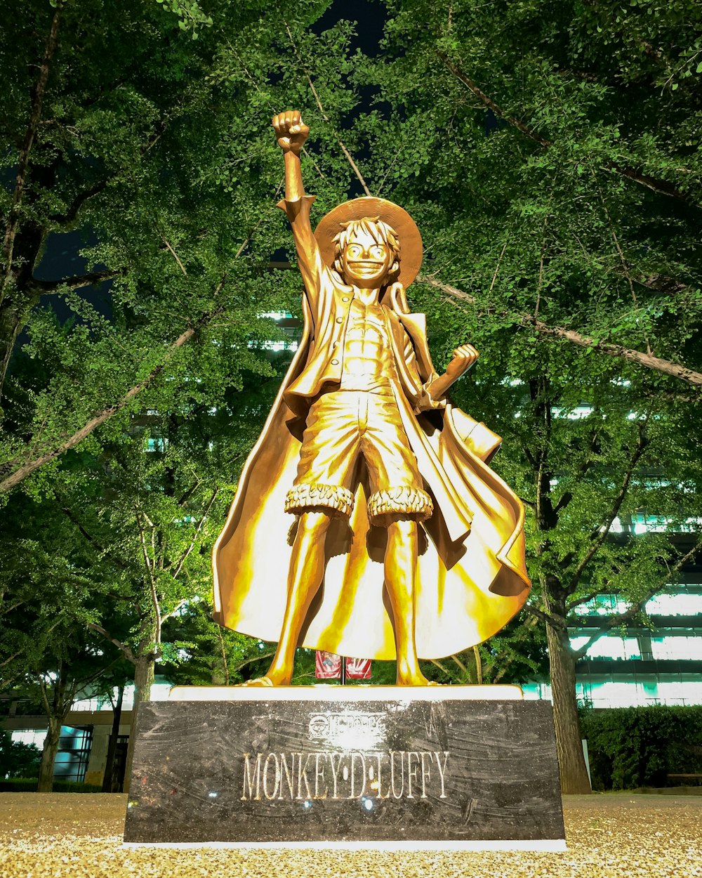 Monkey Luffy statue