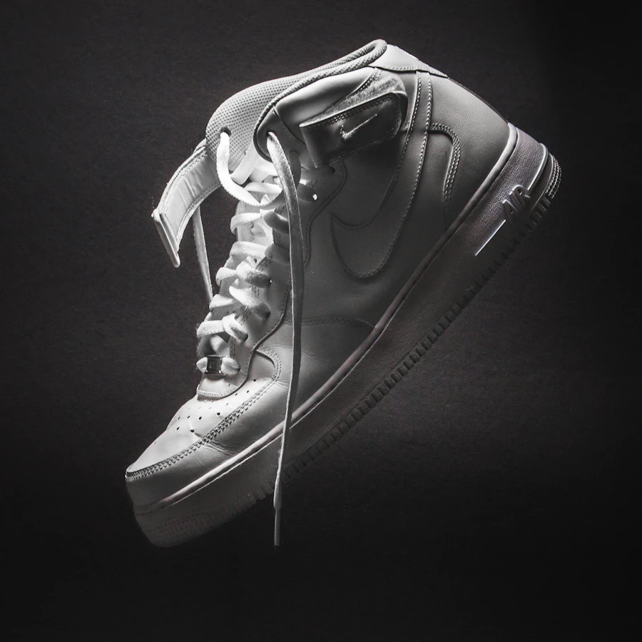 Chunky White Court Sneakers