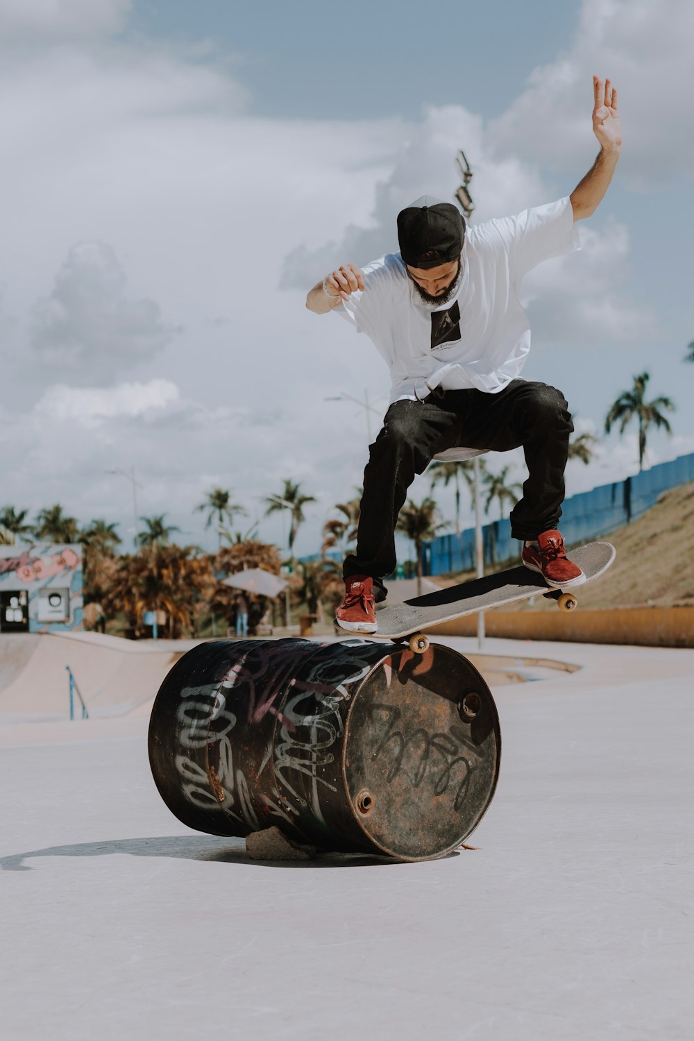 man riding on skateboard during daytime