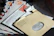 A neatly packaged set of postal covers from the 1980s, ready to be mailed.