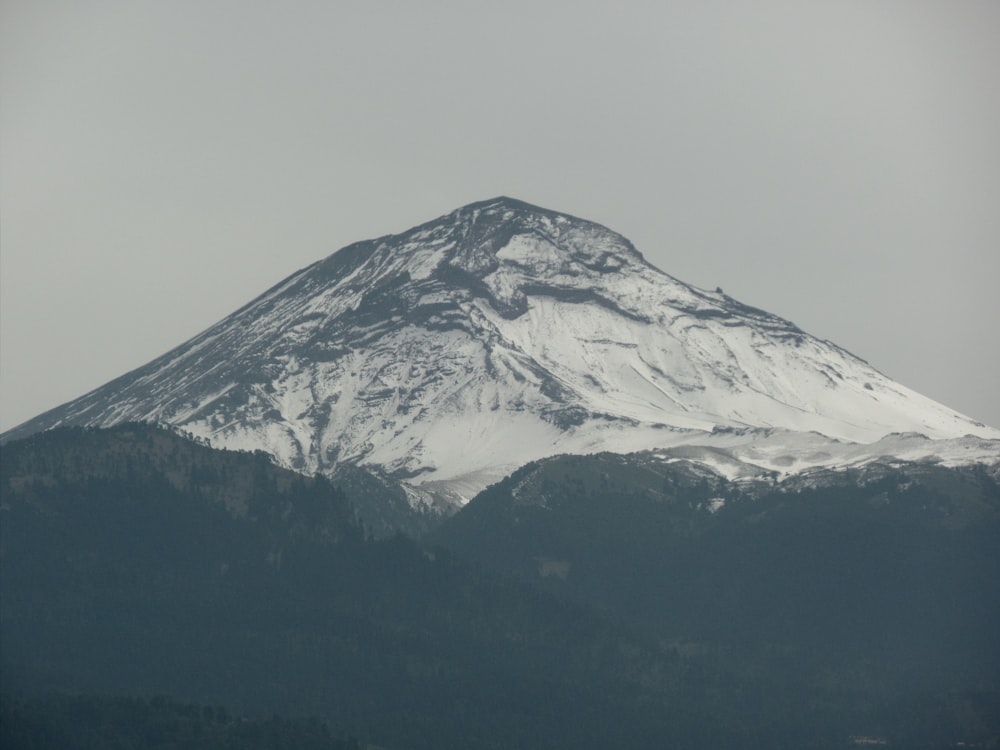 snow-covered mountain