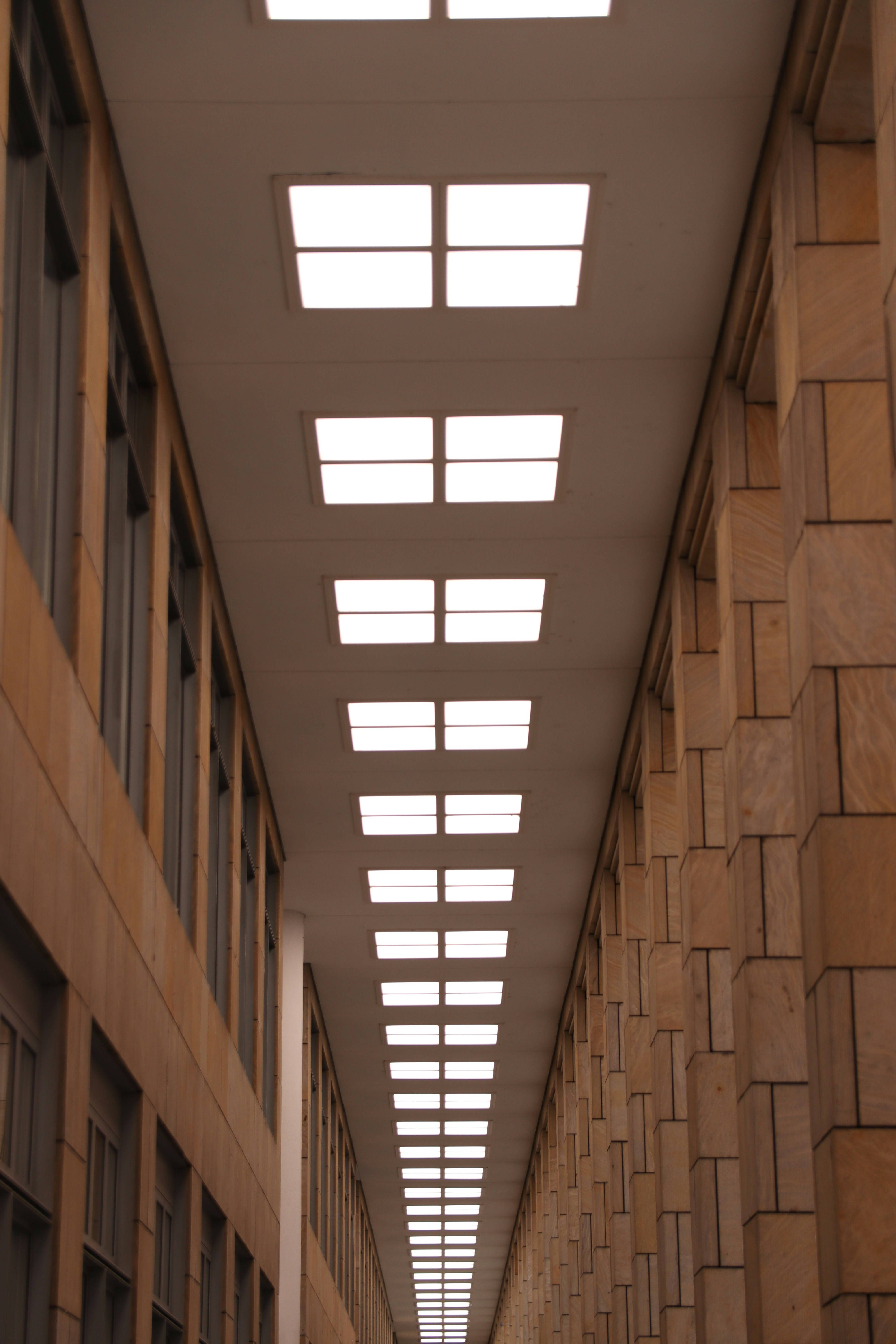 architectural photography of brown and white house interior view