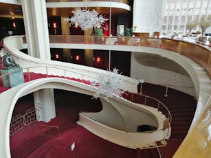 aerial photo of grand staircase