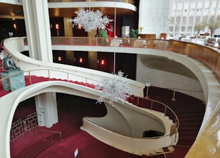 aerial photo of grand staircase