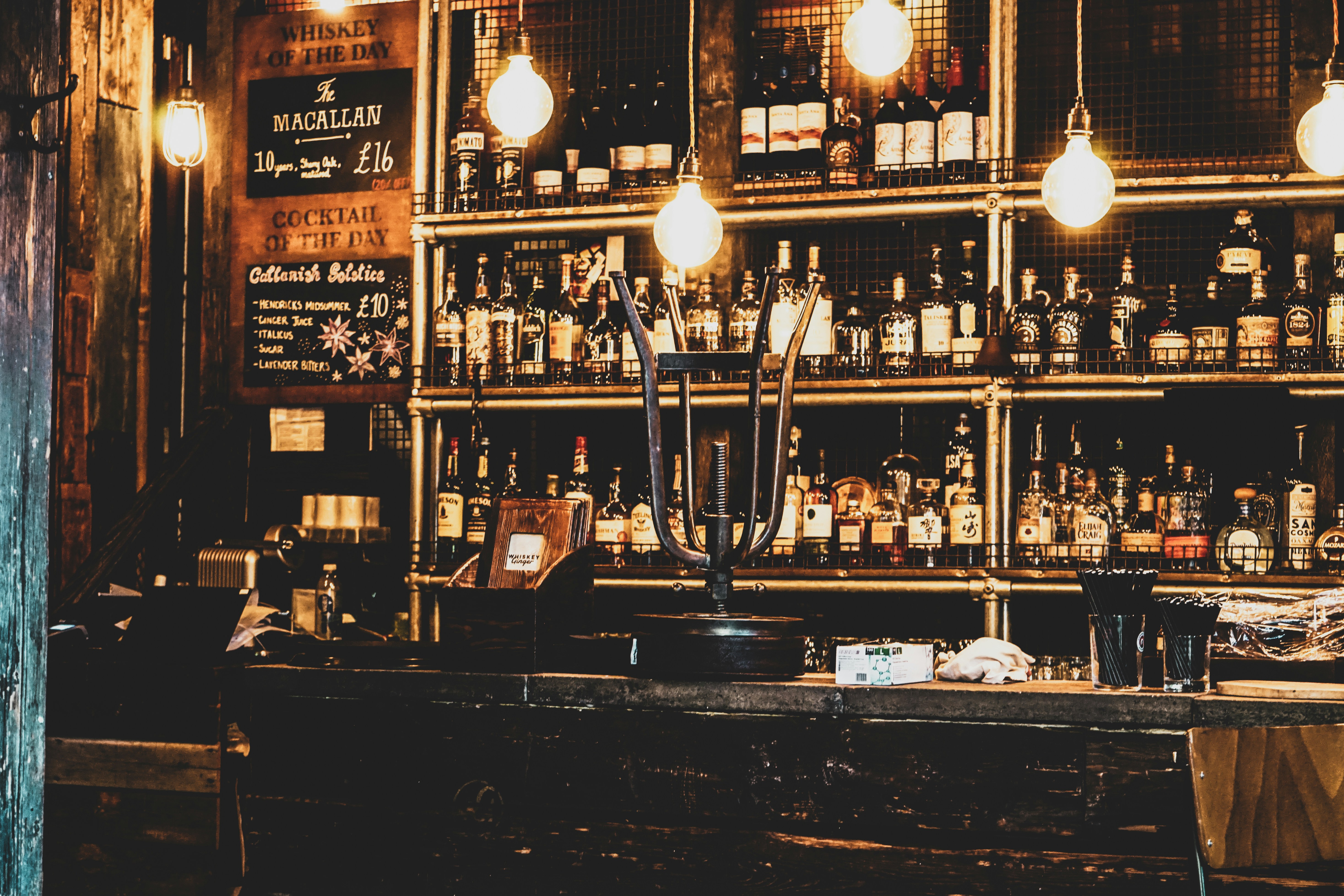 A bar in Borough Market 