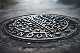 man hole metal cover