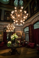 clear crystal chandelier