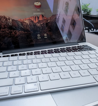 Apple keyboard on MacBook Pro