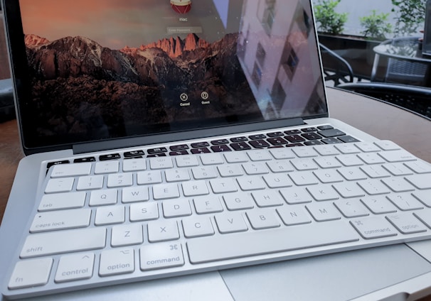 Apple keyboard on MacBook Pro