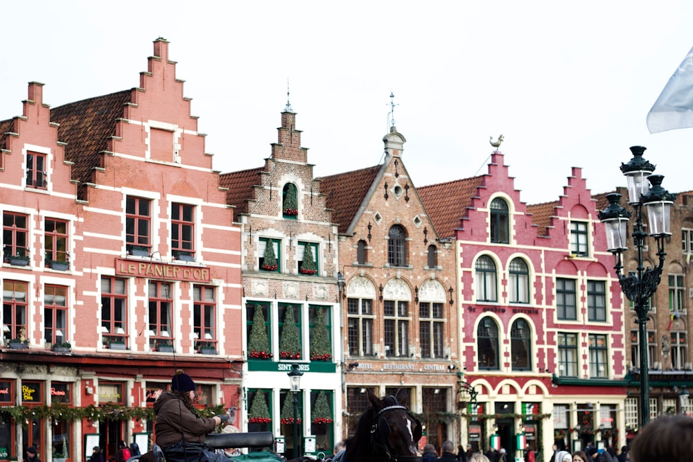 houses during daytime