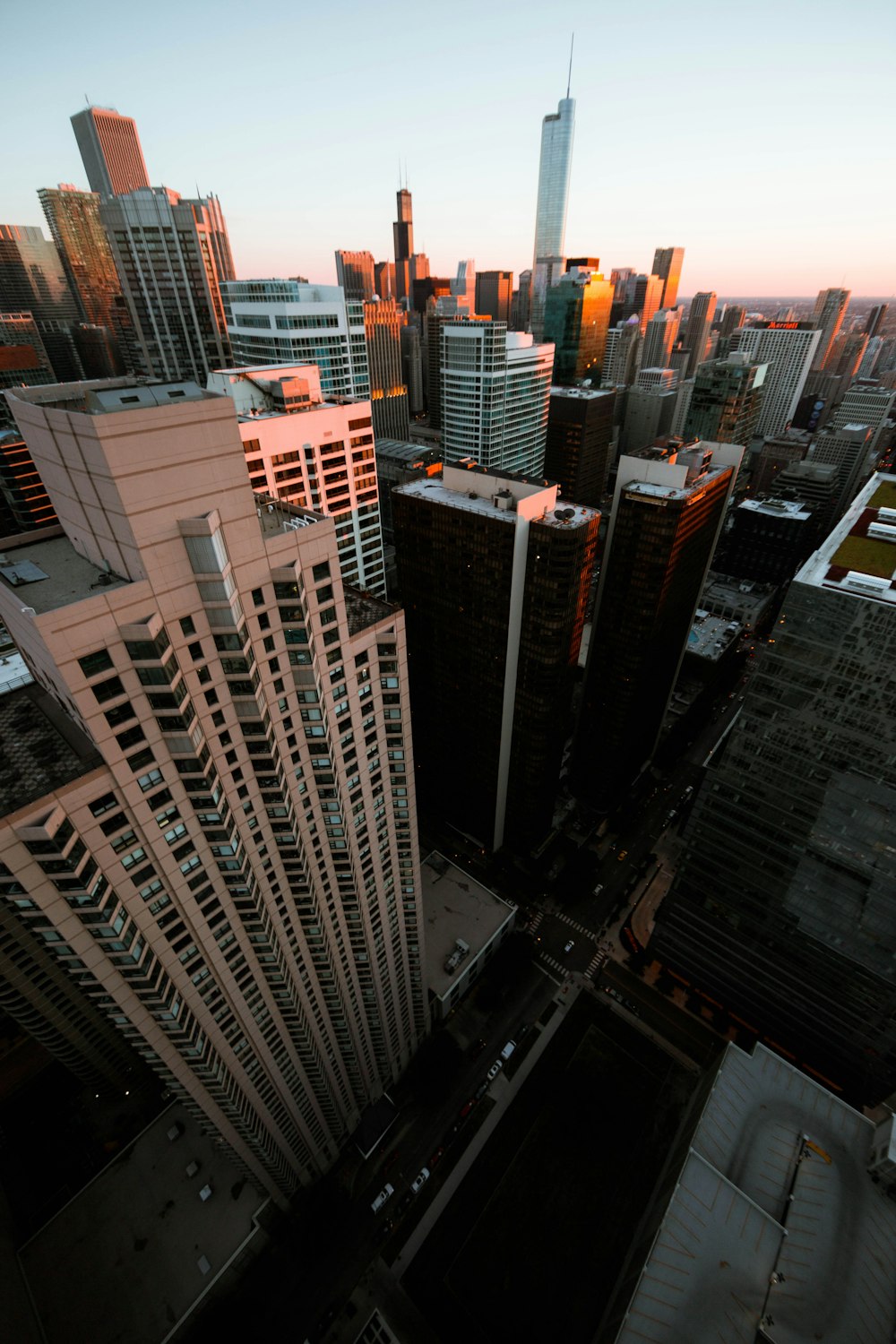 aerial photography of skyscrapers during daytime