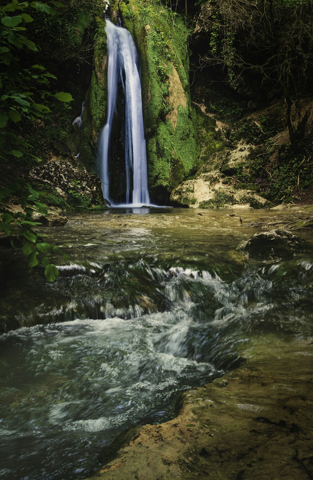 view of waterfall