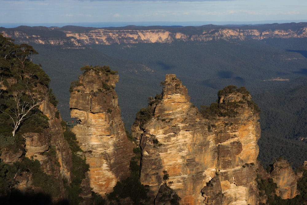 rock formation in nature photography