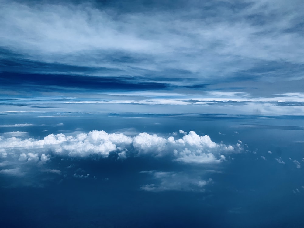 white clouds during daytime