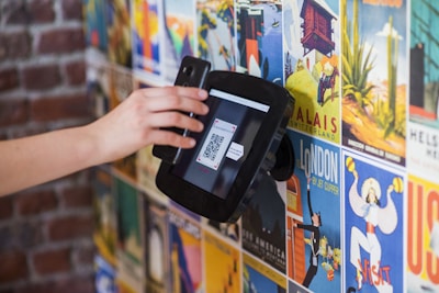 QR code on product packaging