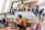 A serene office setting with a mediator and clients engaged in conversation.