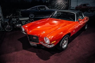 red coupe