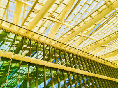 yellow and green frame