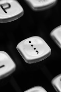 gray typewriter