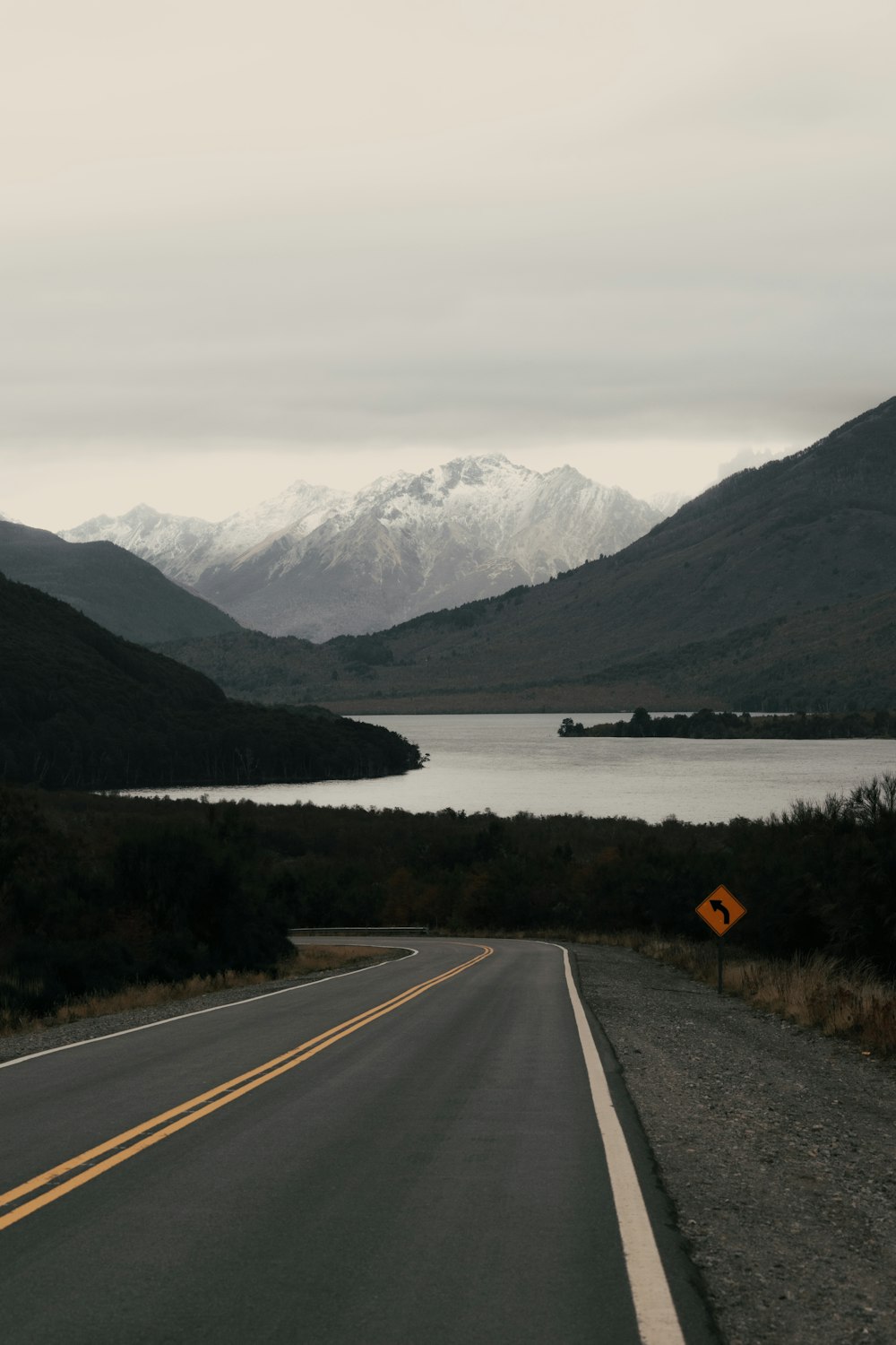 asphalt road scenery