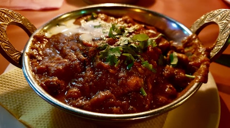 cooked food with tomato sauce