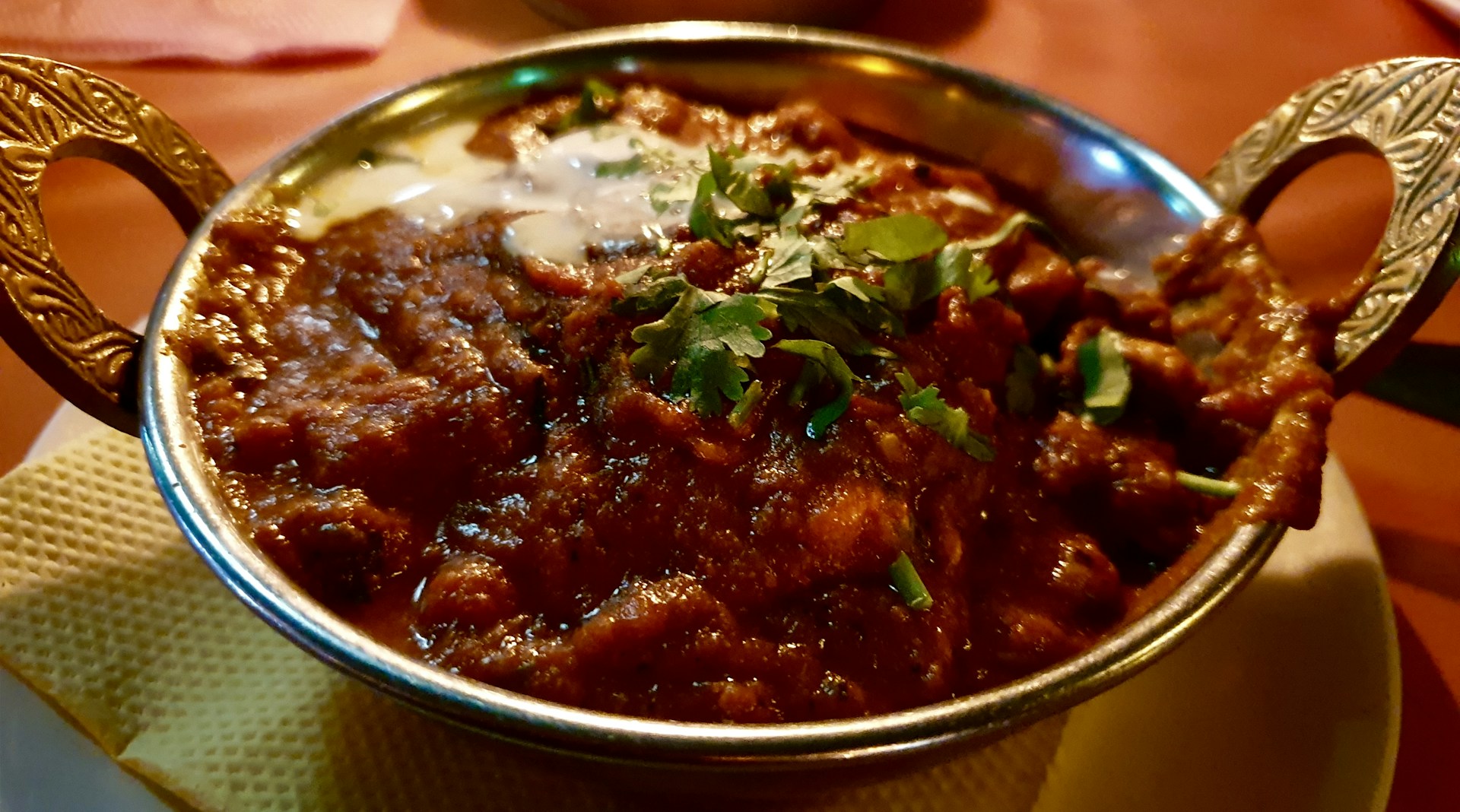 cooked food with tomato sauce