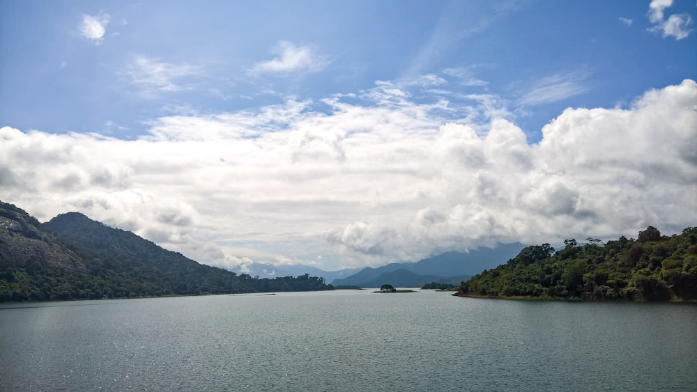 calm body of water