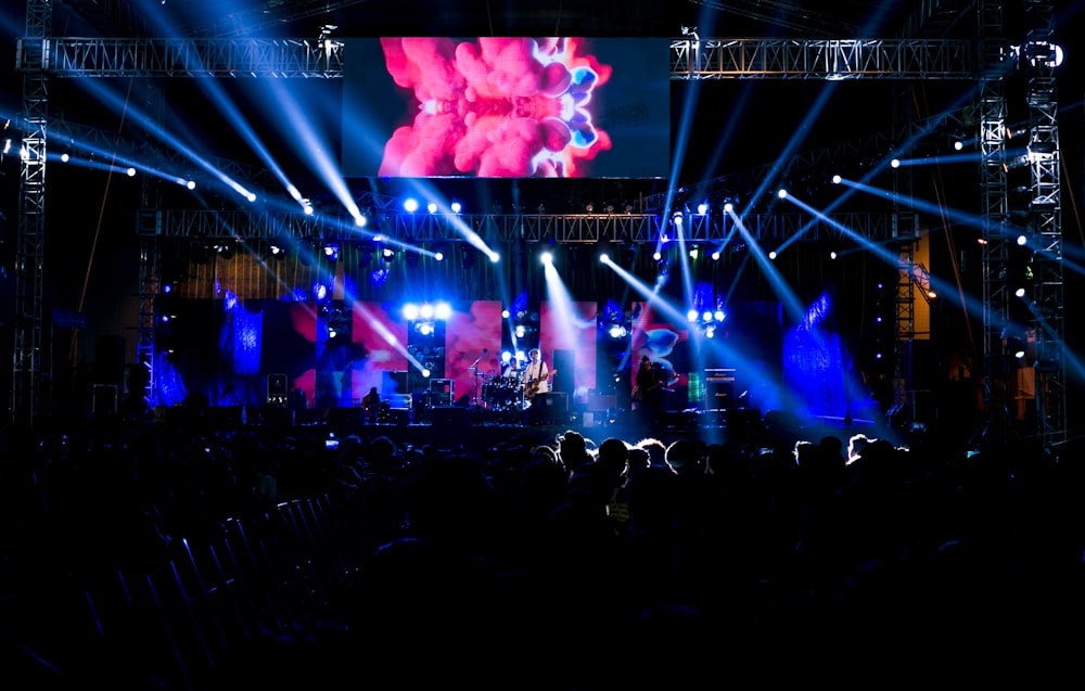 band performing on stage