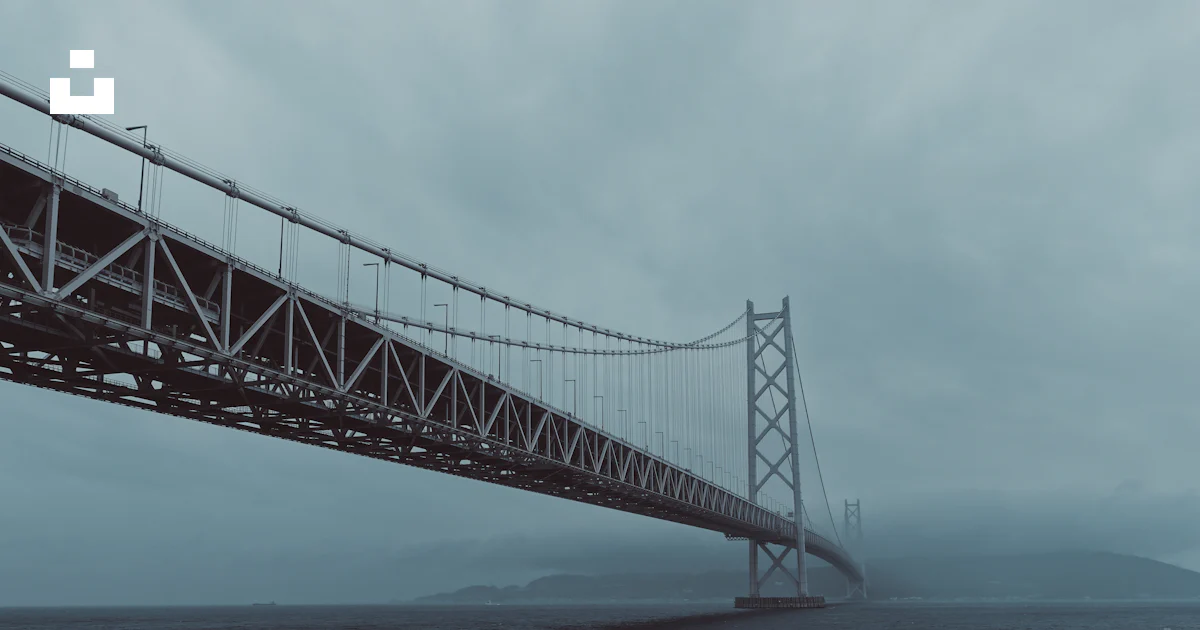 Grey Line Bridge Gray suspension bridge photo – Free Grey Image on Unsplash