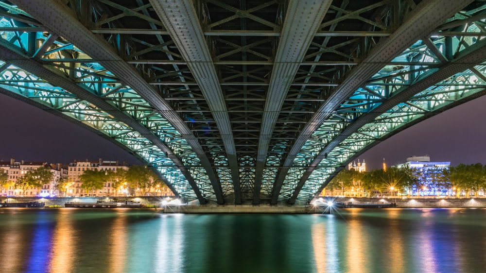 under view of bridge