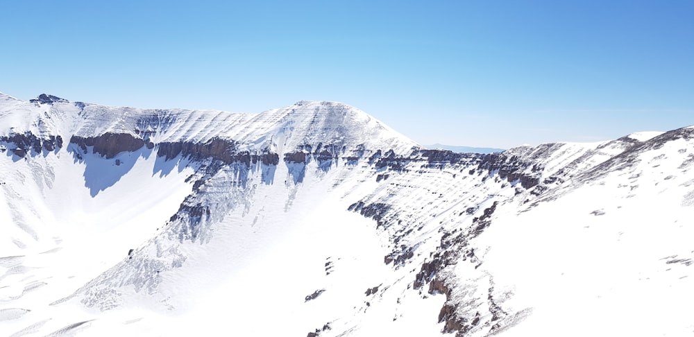 snow-covered mountain