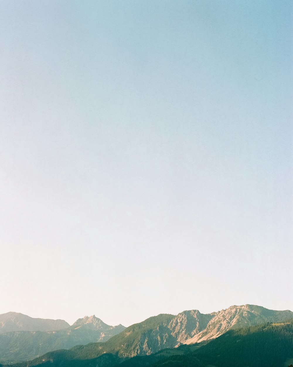 view of mountain during daytime