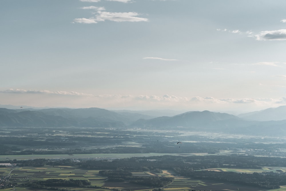 aerial photo of city