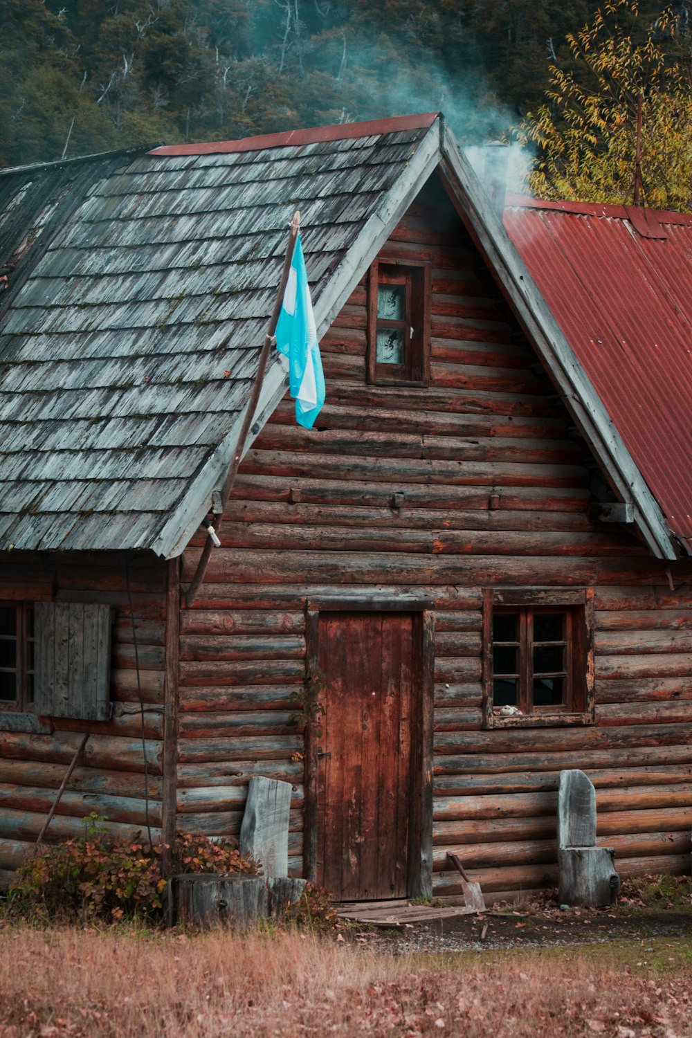 brown cabin