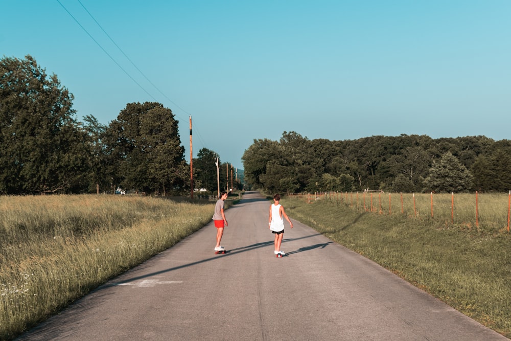 unknown persons riding on skateboard outdoors