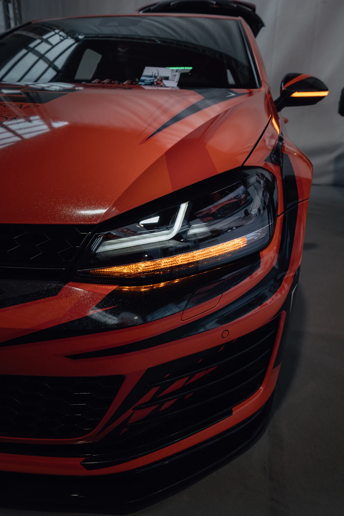 Red Volkswagen