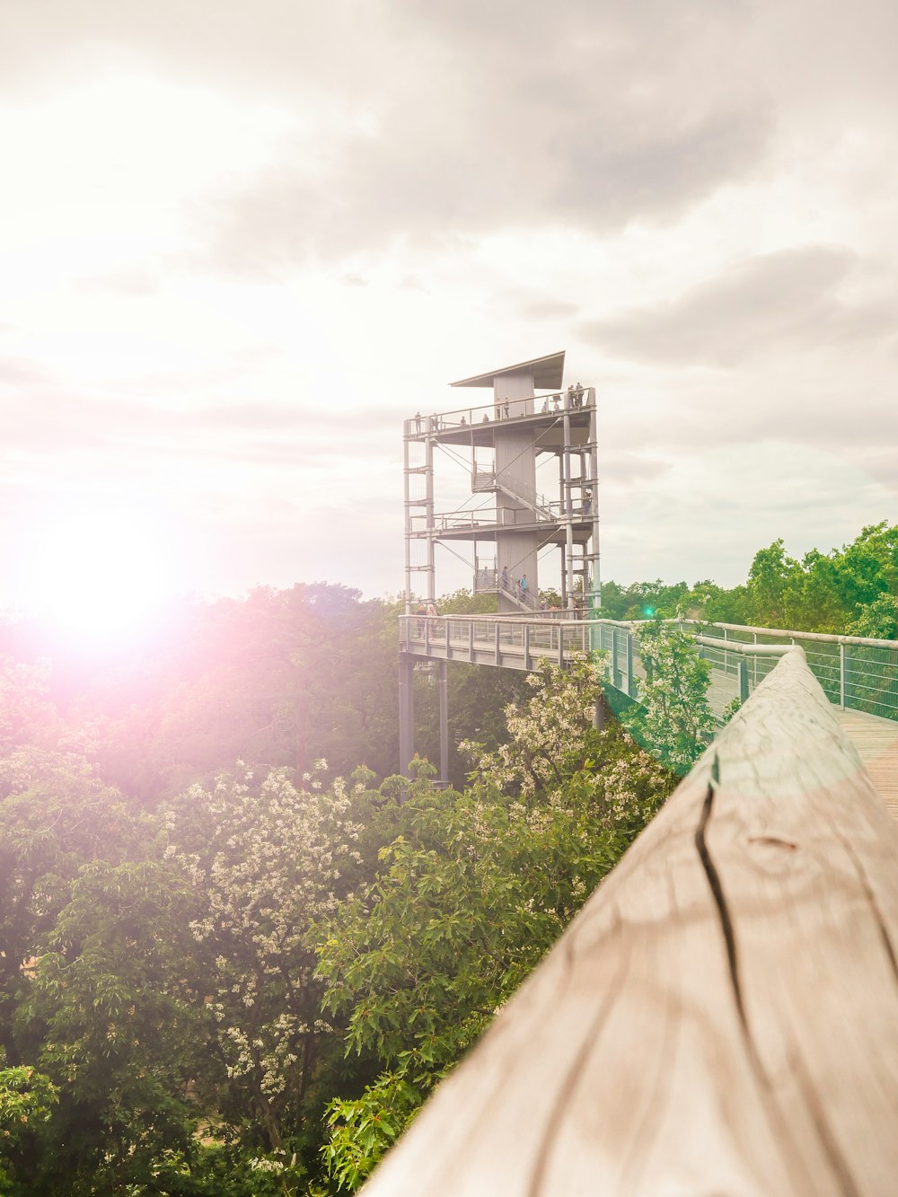 Architekturfoto einer Brücke