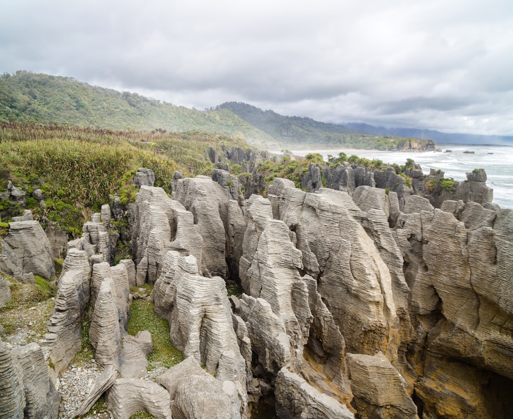 brown rock formation during daytime