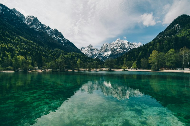 Peaceful natural scene representing calm and mental wellness