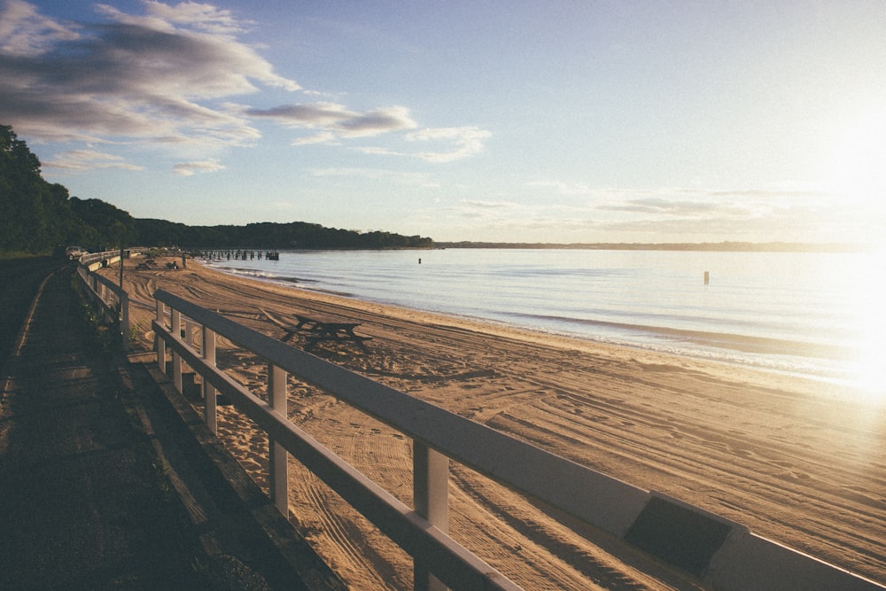 beach during daytime