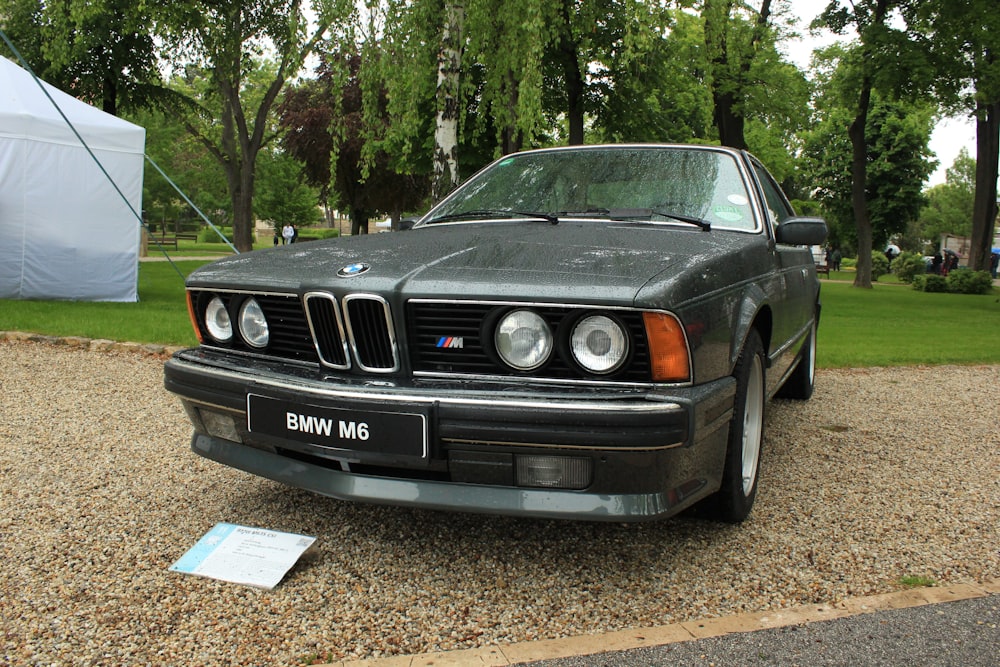 grey BMW M6 coupe