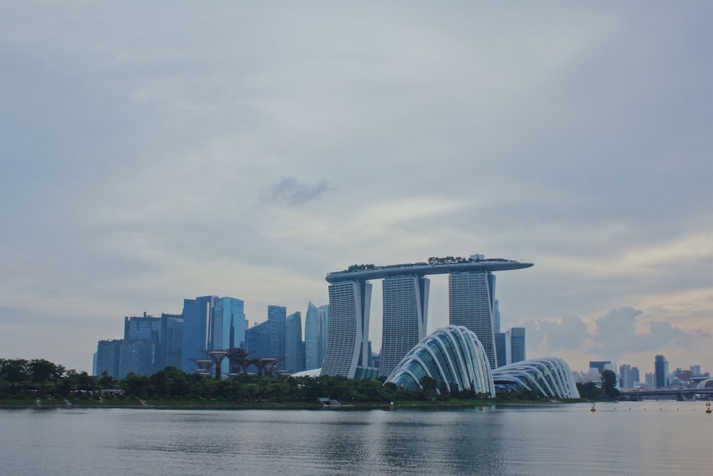 view of Marina Bay Sands during daytime